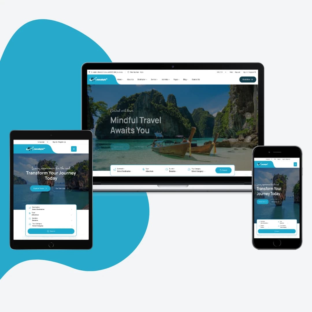 Image of Tour Website